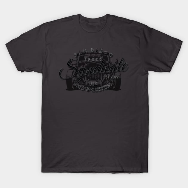 San Diego Speed Syndicate II T-Shirt by Acepeezy